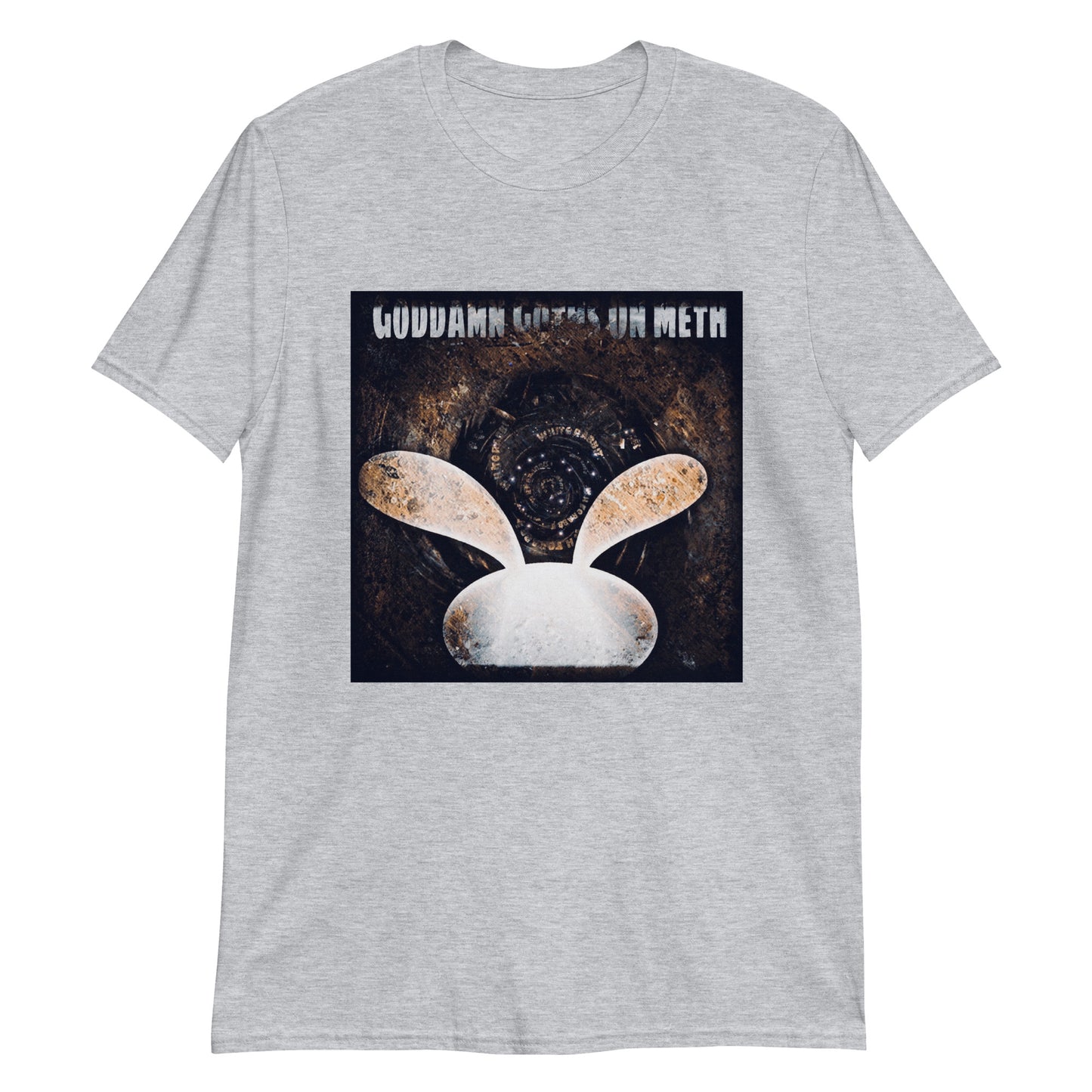 WHITE RABBIT COVER - Short-Sleeve Unisex T-Shirt
